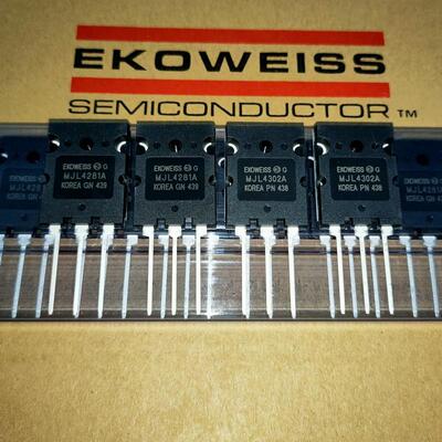 MJL4281A MJL4302A 音频功放精密配对 管王韩国EKOWEISS 全新原装