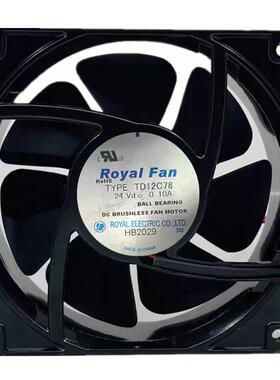 迅达电梯配件散热风扇 TD12C78 24v 0.10a EE2018 迅达主机风扇