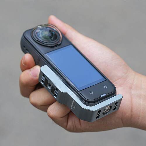 适用影石Insta360 X5 X4 Air金属L型横竖拍摄支架磁吸转接头配件