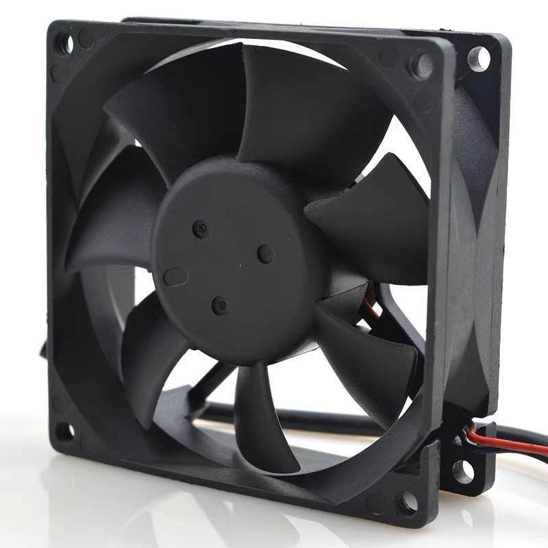 台达8CM/厘米12V/24V静音大风量工业变频器散热风扇80108015 8025