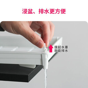 多肉花盆美莳加厚细长托盘窗台窄窗阳台接水盘百慕盆家用花架收纳