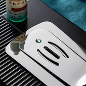 304不锈钢煎铲加长煎鱼铲厨房夹子煎牛排夹食品夹翻鱼铲炸鱼神器