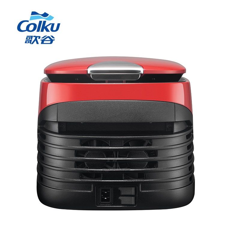 歌谷压缩机车载冰箱冷冻冷藏制热迷你小冰箱汽车扶手冰箱