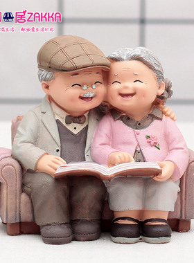 创意客厅酒柜电视柜情侣小摆件闺蜜结婚节日老人纪念礼品父母生日