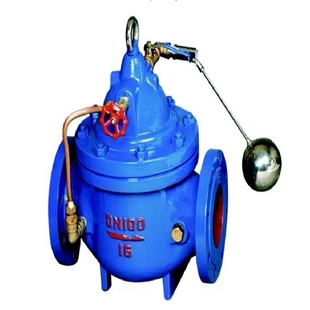 遥控浮球阀100X法兰水位控制消防水箱自动补水液位铜管配件芯子垫