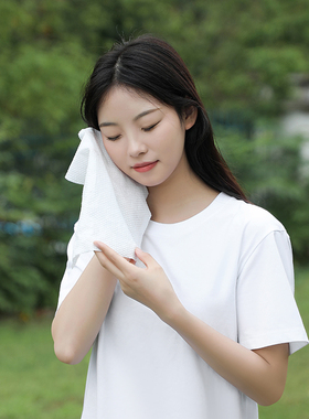 TAZA一次性压缩毛巾洗脸巾加厚洁面巾擦洗脸巾出差旅行可携式毛巾