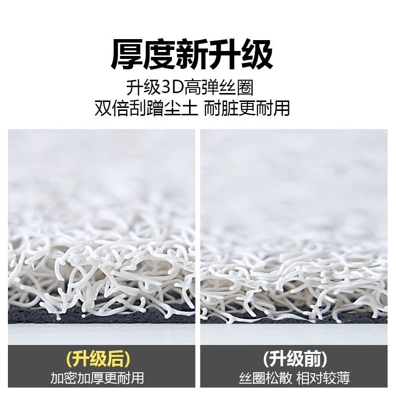丝圈入户门地垫大门口进门门垫家用防滑耐脏脚垫可裁剪门厅地毯