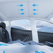 适用于别克e4天幕遮阳帘全景天窗专用防晒隔热车内装 件 饰用品改装