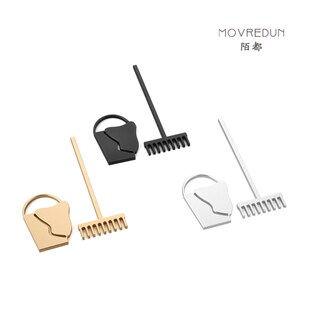 简约金属铝厕所牌子清洁间logo指示牌水桶扫把造型标识牌卫生 个性