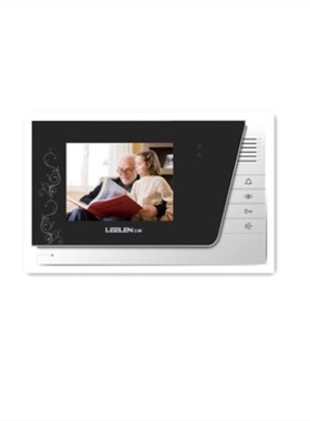 立林家用可视对讲门铃JB-2003VCW网线  L8-5004VCW彩色室内机V-26
