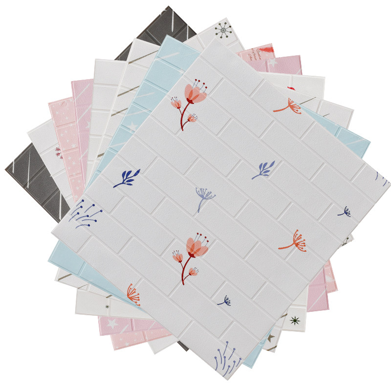 墙纸自粘卧室温馨d立体墙壁纸背景墙面装饰泡沫砖防水防潮纸,家装主材,自贴墙纸/自粘墙纸,淘宝优惠券,粉丝福利购,淘宝优惠卷