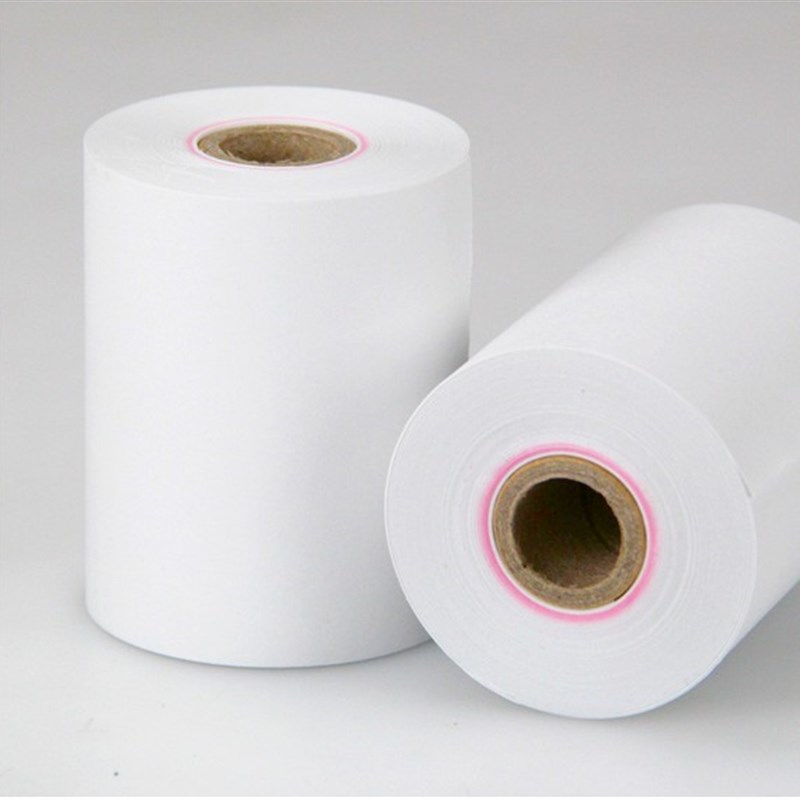 75X0单层收银纸7mm针式打印纸一联无碳复写收银小票纸卷