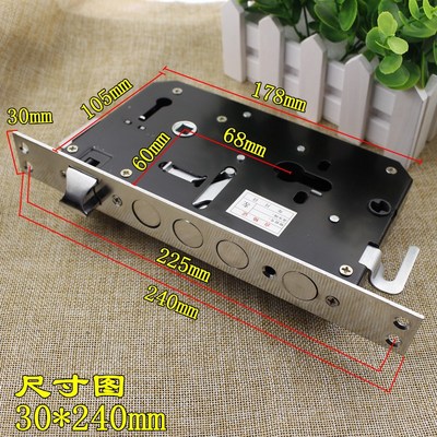 老式新款圆头乘2锁舌门单活活专用把手厂家供货加重锁体