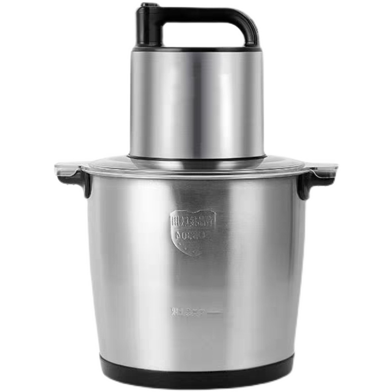 10L超大容量商用绞肉绞菜机不锈钢料理机电动打肉蒜泥辣椒搅拌机