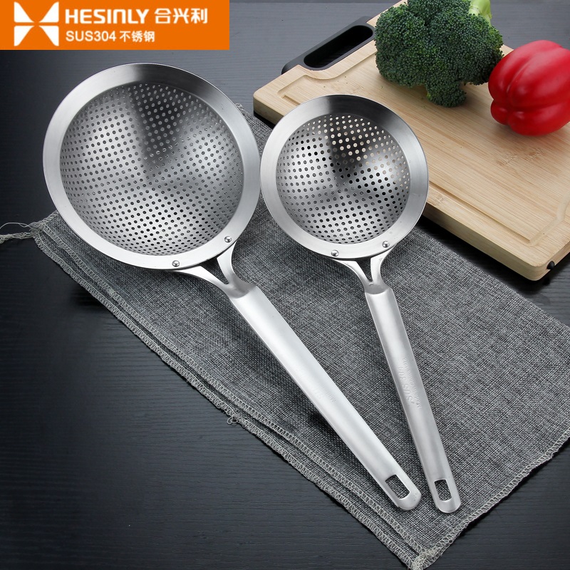 锈钢漏勺家用粉篱密网线漏烫面漏筛漏瓢网筛网勺火锅漏捞勺