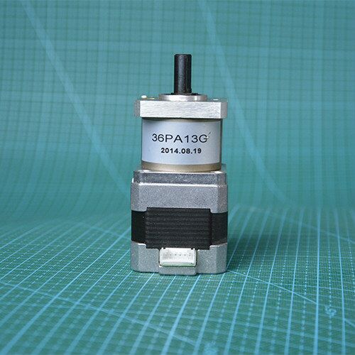 方形带法兰面行星减速步进电机马达NEM长度mm减速比5:1/1:1