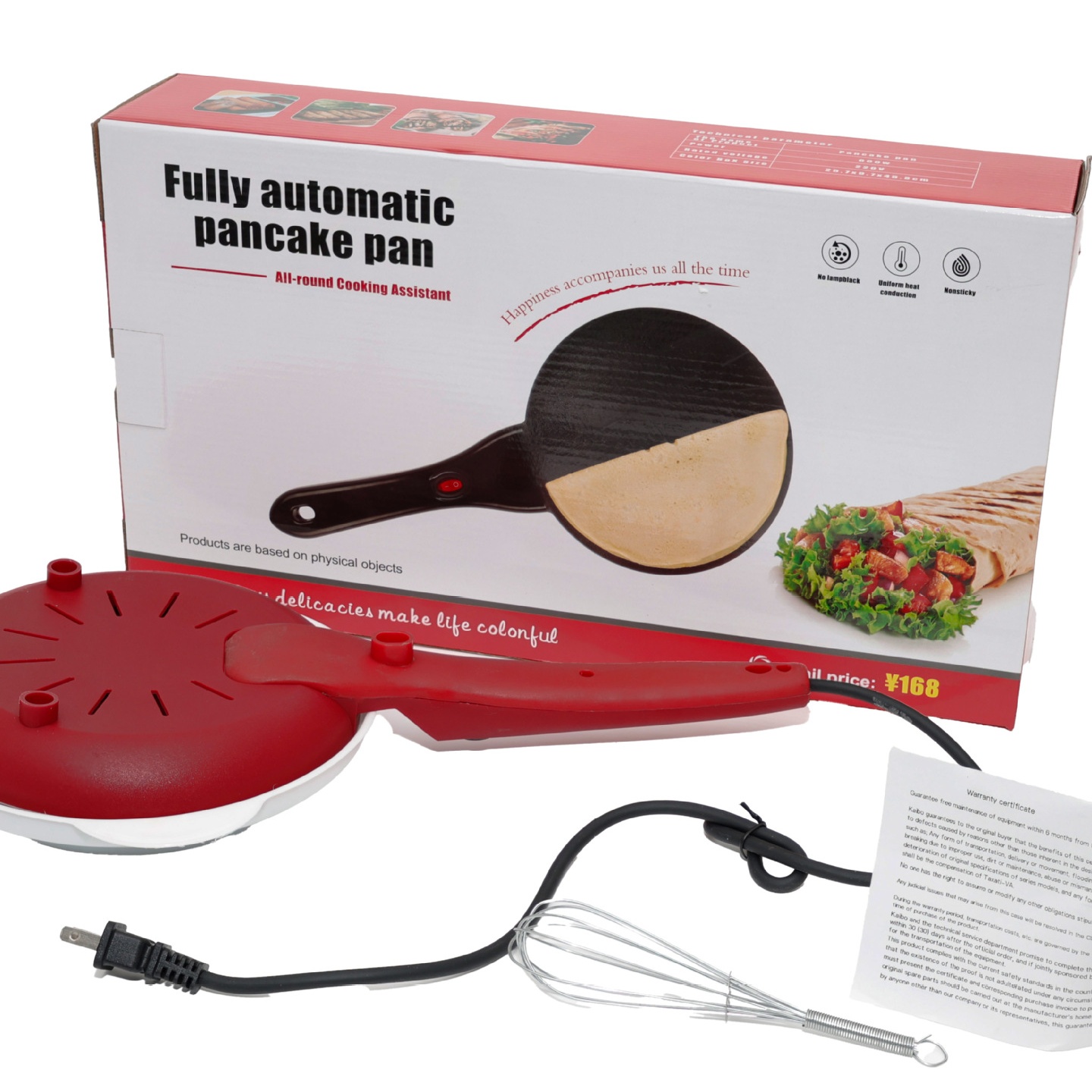 Pancakemaker家用多功能薄饼机欧插英插电饼档美规电饼铛