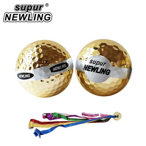 高尔夫球场 ur彩球用典礼开幕装饰庆典NEWLING彩带球开球Sup 礼品