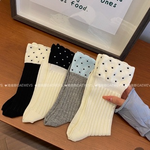夏季款中筒袜ins风透气百搭薄款超级心的袜子满足我们的