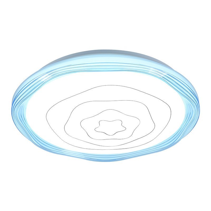 LED吸顶灯圆形卧室灯家用书房餐厅灯现代简约客厅灯节能阳台灯具