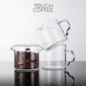 顽固咖啡意式 萃取浓缩杯玻璃大嘴刻度杯双嘴shot盎司杯小量杯