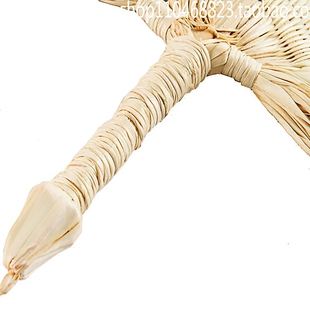 手工大蒲扇男蒲草编织扇子粽叶女芭蕉扇葵扇夏季 手摇宝宝团扇 老式