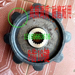 江苏东禾动力收割机履带行走驱动轮导向轮支重轮总成配件涨紧轮