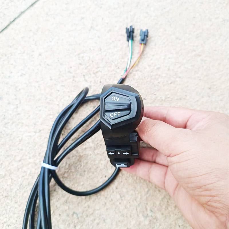 某巡滑板车客厅灯喇叭转向开关倒车通用型全新黑色简约