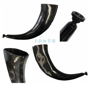 道士巫师法器牛角号天然真水牛角号角牛角牦牛角吹号喇叭道具