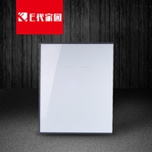 e代家园超大码 高端玻璃智能家居控制箱多媒体箱布线箱 别墅弱电箱