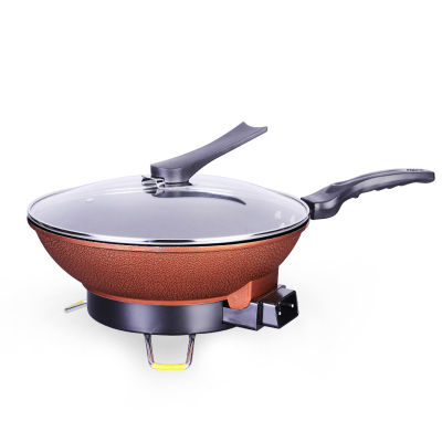 糖葫芦熬糖锅昊厨8933电炒锅智能韩式多功能料理锅快煮锅不沾锅