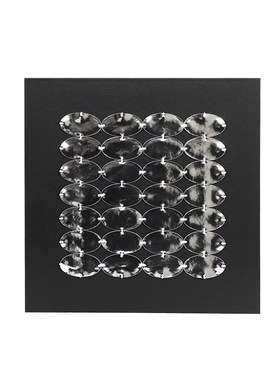 轻奢中式银纹现代样板间展示柜陈列搭配装饰艺术皮革贴片挂画装饰