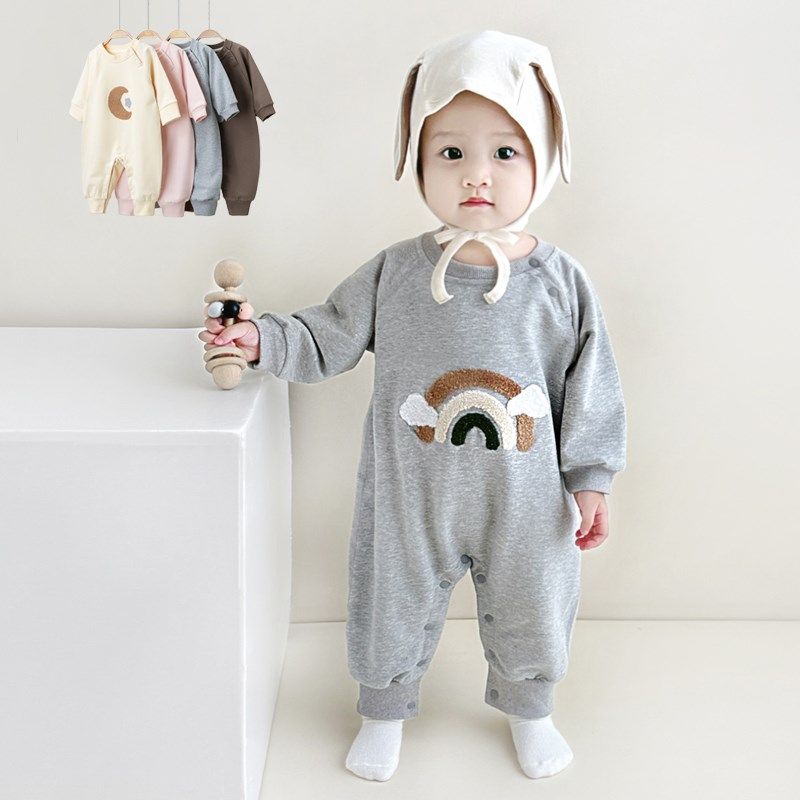秋冬季婴儿连体衣男女宝宝舒绒棉长袖哈衣爬服婴童洋气外出服套装,童装/婴儿装/亲子装,连身衣/爬服/哈衣,淘宝优惠券,粉丝福利购,淘宝优惠卷