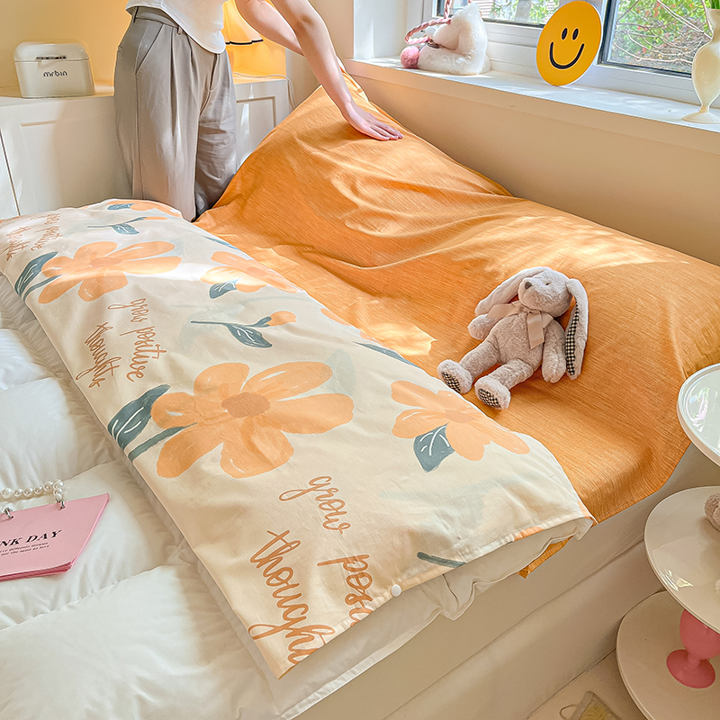 速发全棉隔d脏酒店睡袋成人外出差纯棉床单被罩四件套旅行婴儿宝