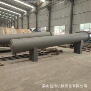 丁醇脱塔LNQ-3000凝器 水二次蒸汽冷凝器 脱轻冷凝器 冷管塔壳式