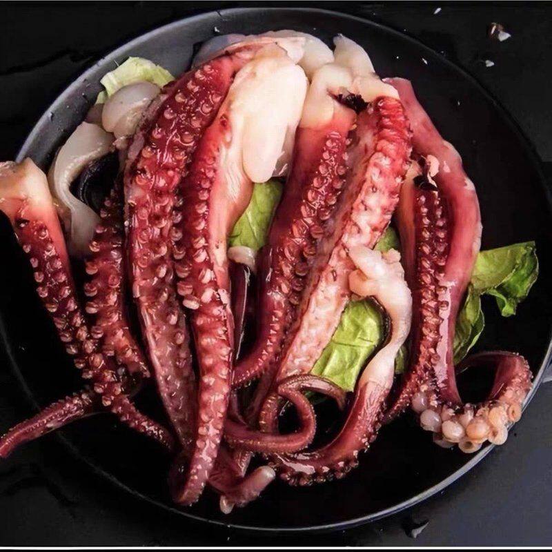 新鲜开片鱿鱼须 铁板烧烤食材冷冻海鲜