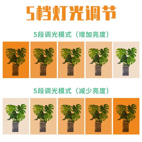 LED生长灯全光谱室内灯管U家用多肉种植补光灯