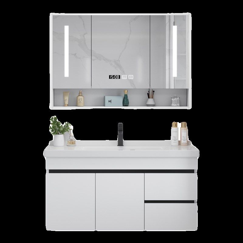 洗手盆浴室柜镜柜洗漱台一体陶瓷洗脸池面盆洗手池