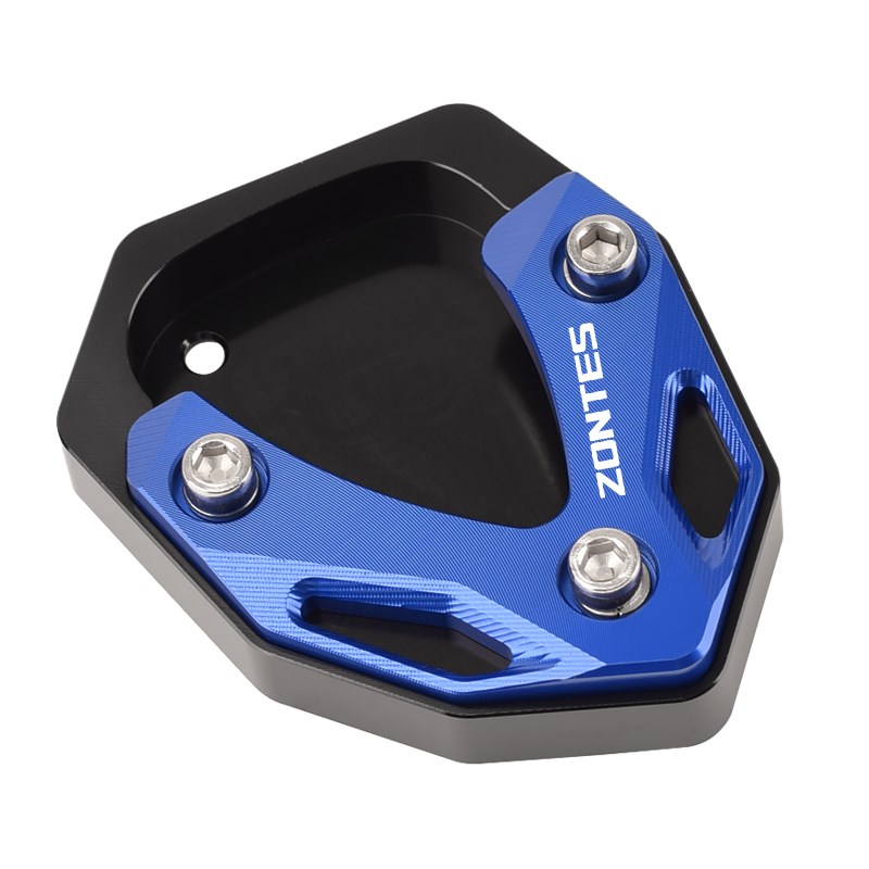 升仕D改装边撑加大底座 M侧脚架辅助支架 铝合金