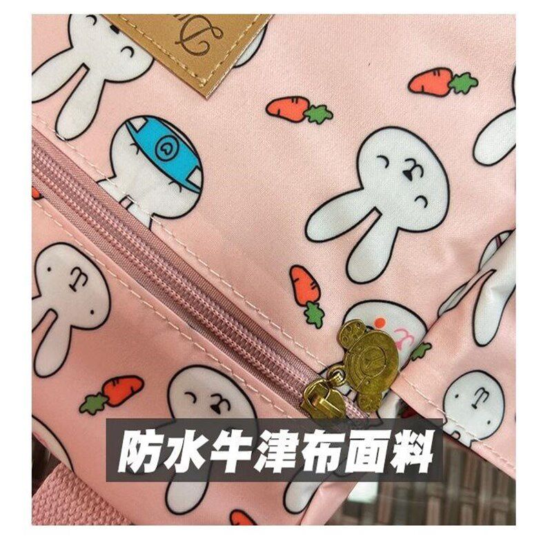 韩国卡通防水牛津布大容量便当包保温饭盒袋子学生带饭野餐包