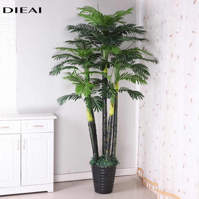 仿真葵树假树客厅大型盆栽仿真绿植落地椰子树室内假花塑料树植物