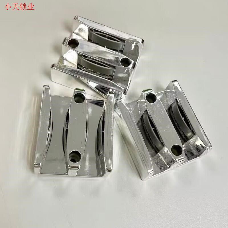 房浴室移门限位器玻璃门止摆器移门滑块玻璃门定位器.