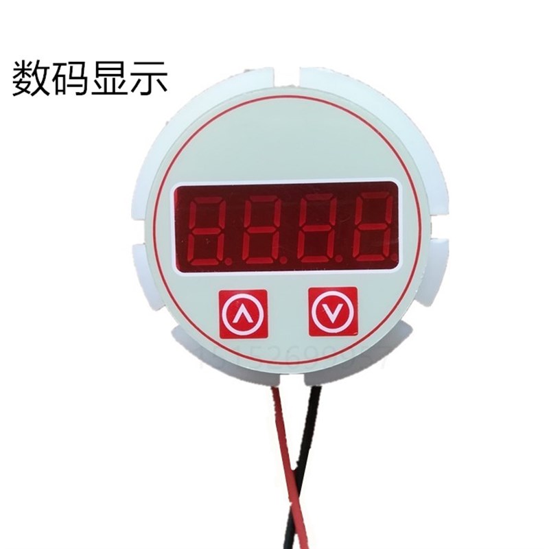 2088榔头式高精度温度表头压力变送器数显圆表头液晶液位显示表头
