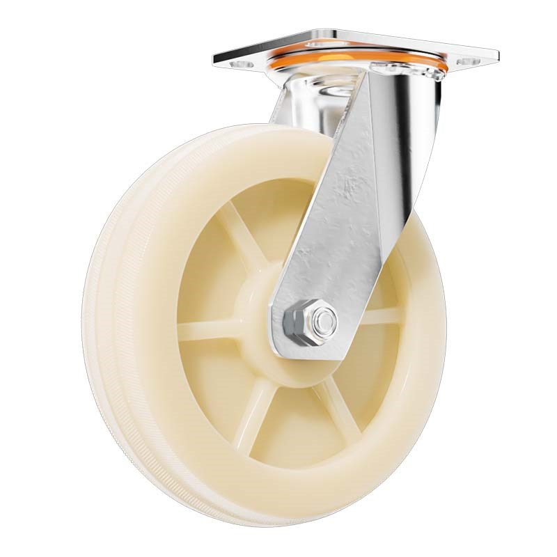 寸万向轮轮子尼龙平板车手推车承重轱辘58米想滚轮工业重型脚轮