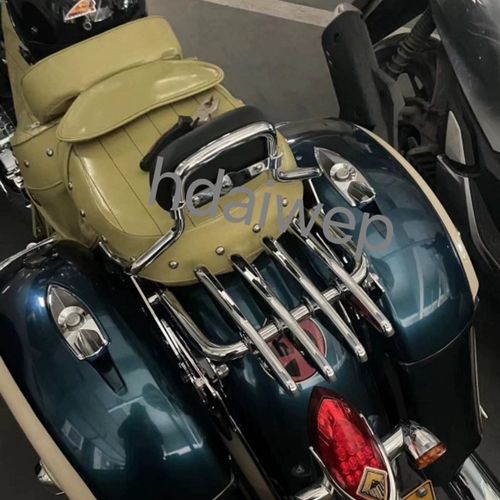 印第安复古黑马酋长首领改装9寸复古小靠背行李架后货架靠背