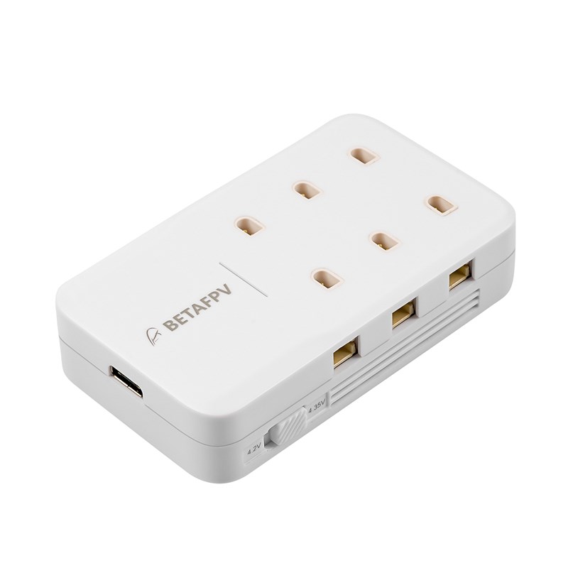 BETAFPV 6口充电器1S穿越机迷你无人机高压锂电池PH2.0/BT2.0兼容