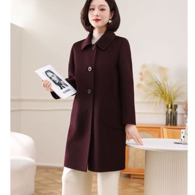 2025春季新款高端毛呢外套