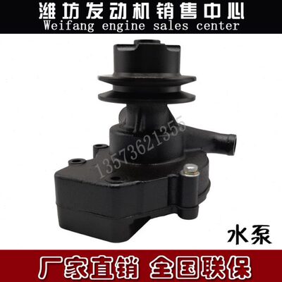潍坊潍柴鸿泰ZH4105ZD柴油发电机组华坤50KW千瓦发动机原厂水泵