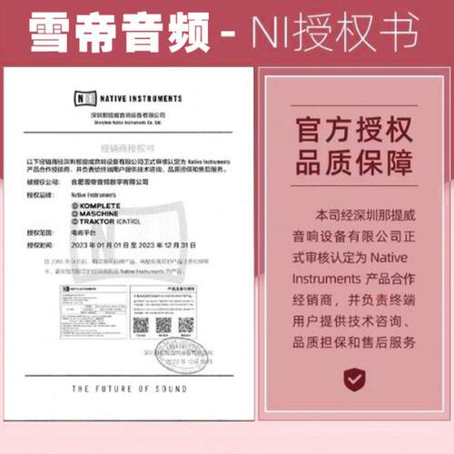 NI KOMPLETE  A25/49/61键midi键盘便携音乐专业编曲控制器半配重