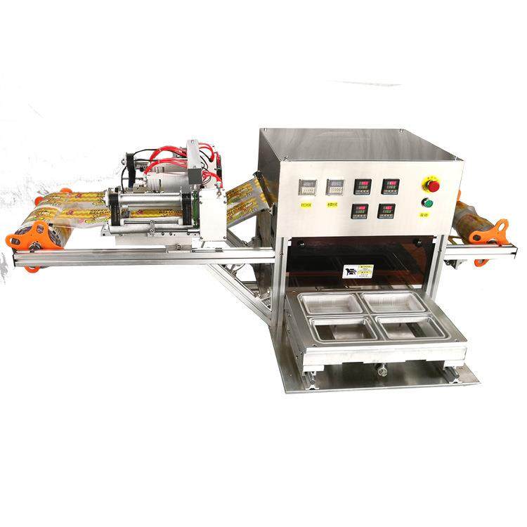 定制无骨鸭爪透明盒封膜机酸奶饮料封杯机虾尾盒装全自动塑封机,办公设备/耗材/相关服务,封口机,淘宝优惠券,粉丝福利购,淘宝优惠卷